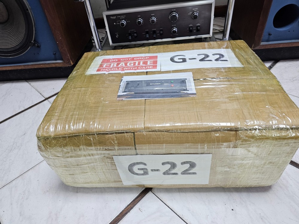 Power Studer A-68 Stereo Amplifier Serviced Operational