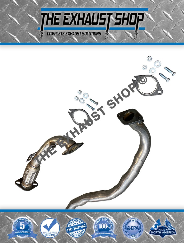 FITS: 2017-2019 GMC Acadia 3.6L Left + Right Front Flex Pipe 2 Pc. Set