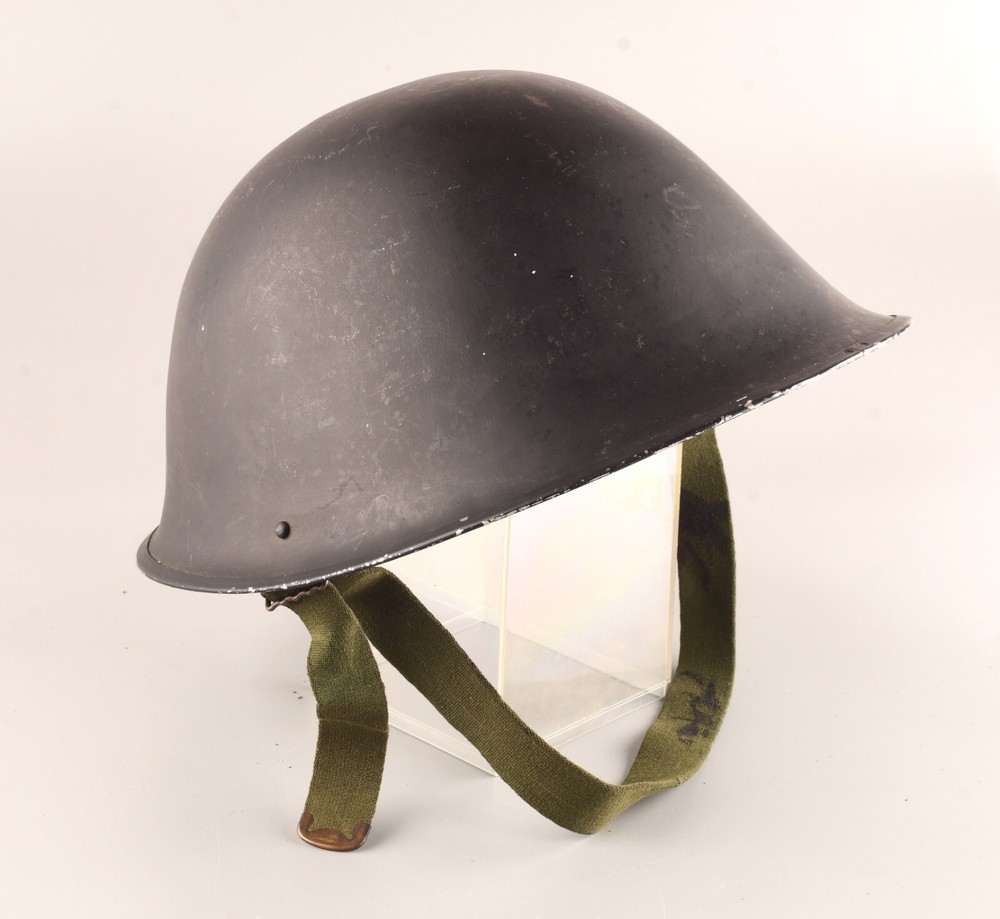 *WWII Black 1953 Helmet