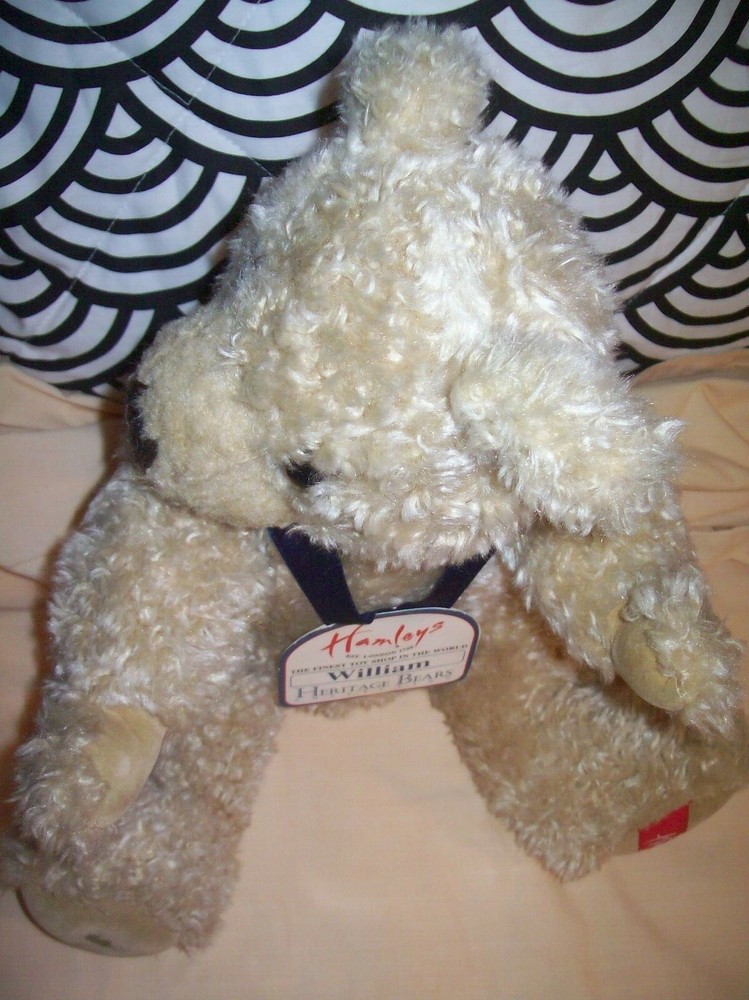 Hamley's Heritage Bears Collection "William" Jointed Teddy Bear 15" With Tags