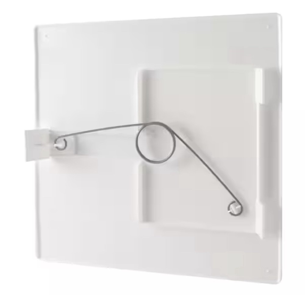 Everbilt 14 In. X 14 In. Adjustable Spring Loaded Plastic Access Panel White