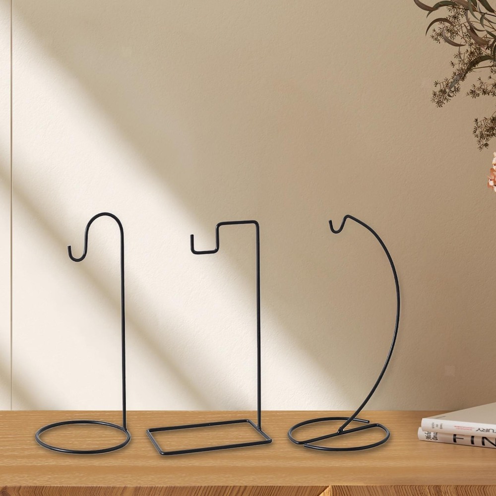 Wind Chime Stand Display Rack Decor Desktop Accessory with Stable Base Support