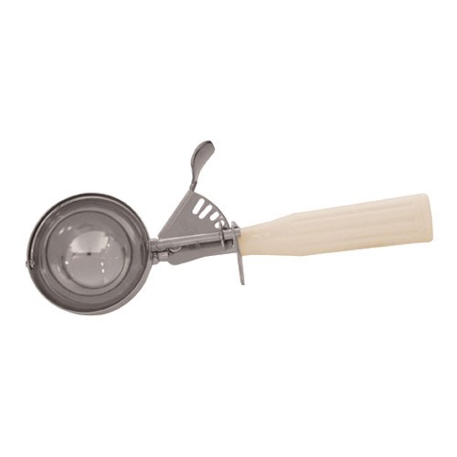 Winco ICD10 3 3/4 oz Ivory Disher No. 10