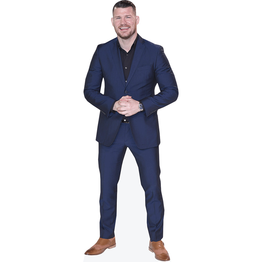 Michael Bisping (Blue Suit) Mini Size Cutout