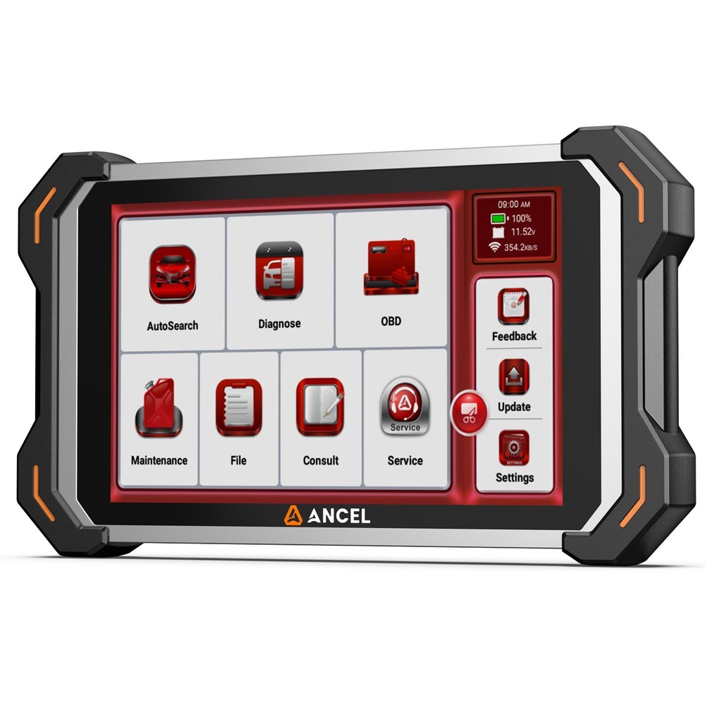 ANCEL DS600 Elite Auto OBD2 Diagnostic Scanner All System ECU Coding Active Test