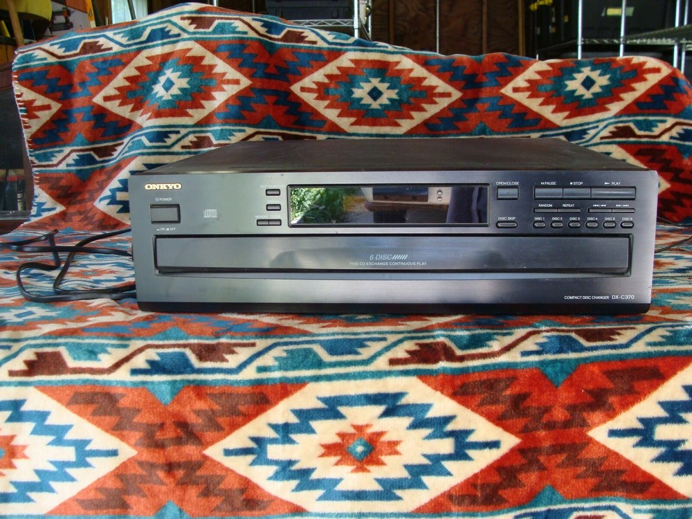 Onkyo DX-C370 Compact Disk Player Changer (No Remote)