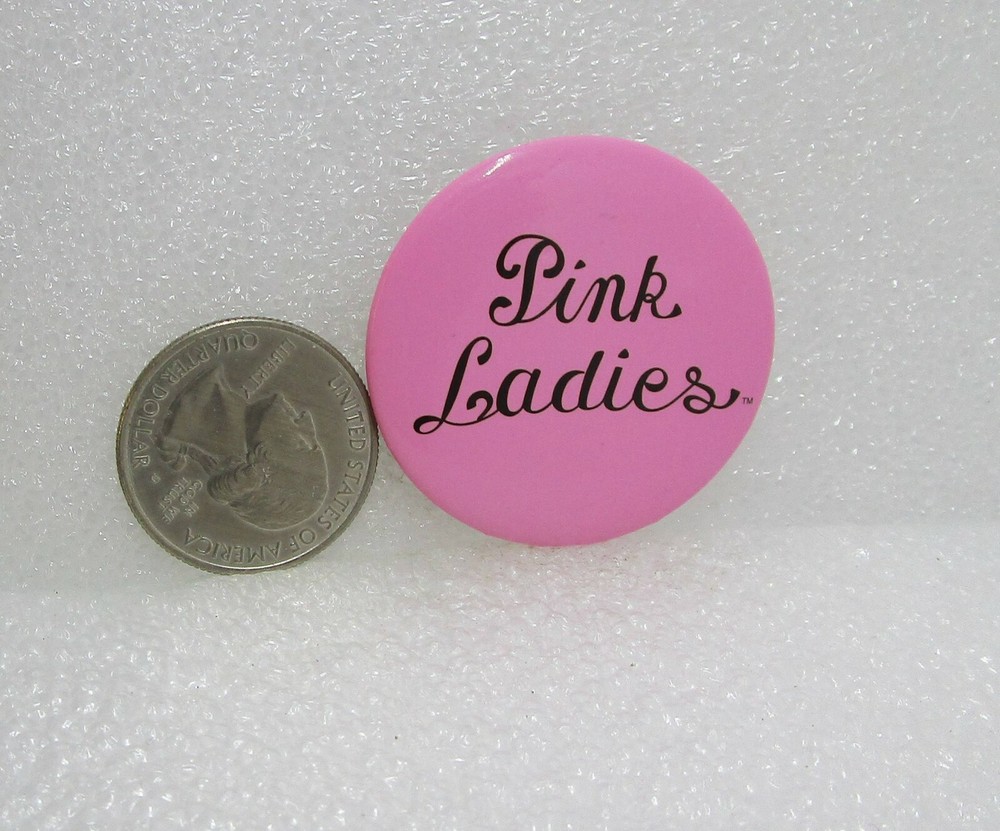Pink Ladies Button Pin