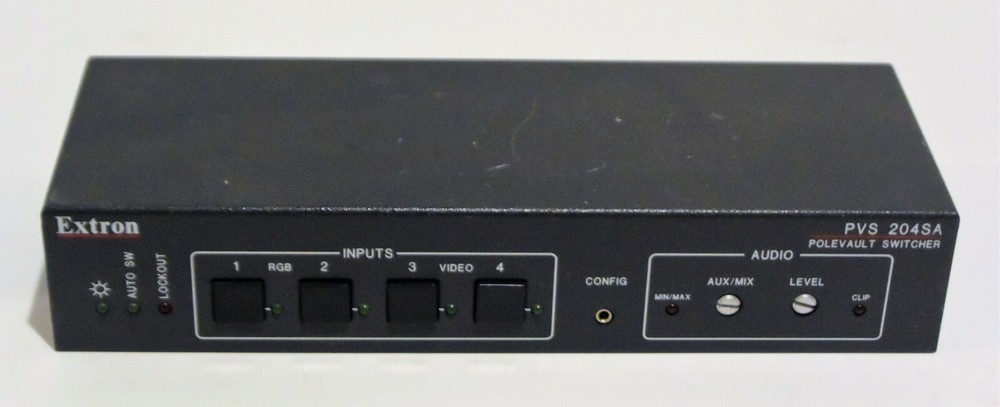 Extron PVS-204SA PoleVault Twisted Pair Switch - Tested & Working