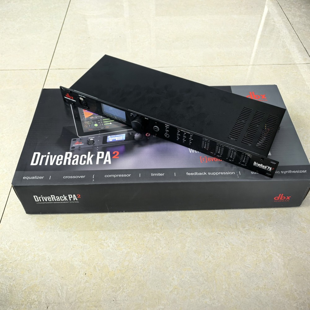 DBX PA2 DriveRack Complete Loudspeaker Management System Processor NEW