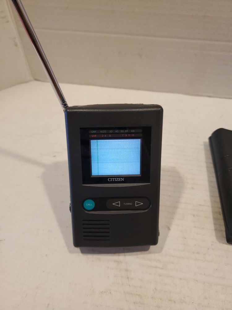 Citizen P422-1A Mini TV With Case