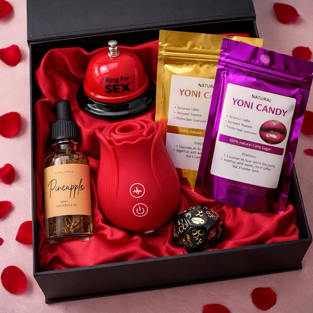 💝 Valentine’s Day Seduction Gift Box Set – For Her/couples