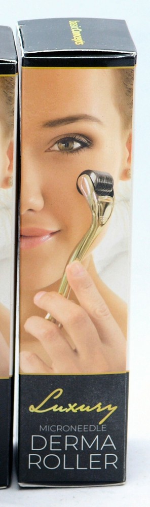 Basic Concepts Luxury Microneedle Dermaroller, 540 Titanium Needles