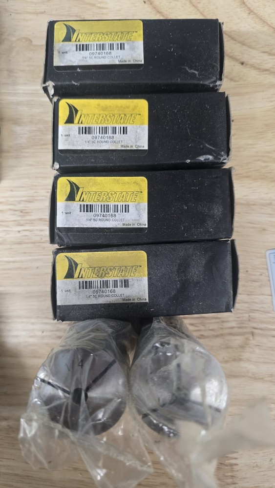 (12) Interstate 5c Collets *NEW*
