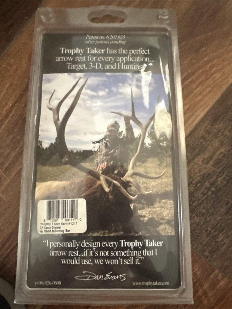 trophy taker arrow rest (left Hand)
