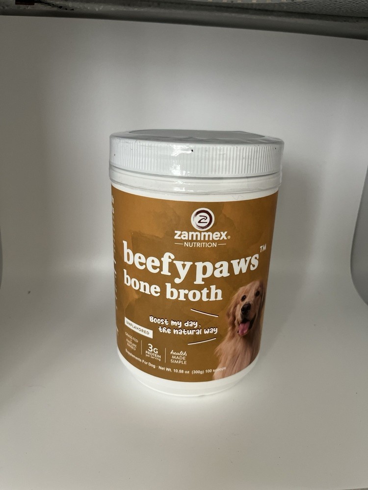 Zammex Nutrition Beefy Paws Bone Broth