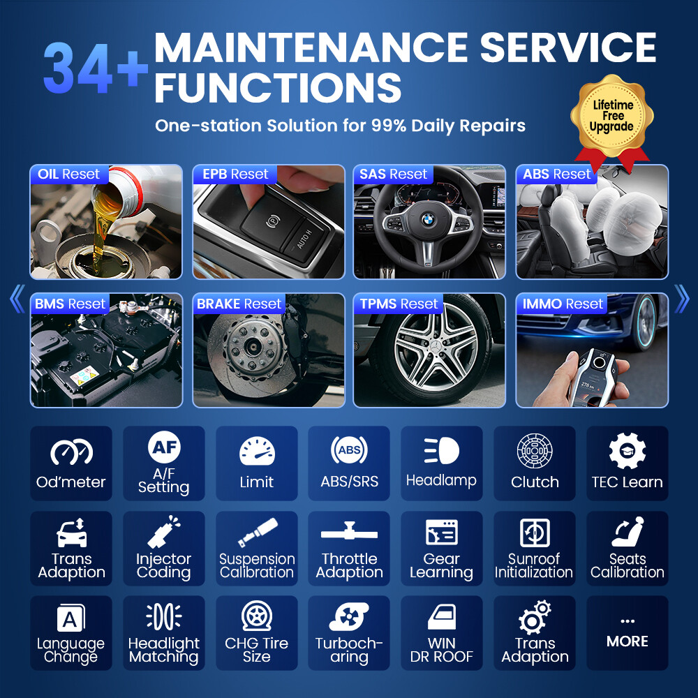 ThinkScan 689 Car System Auto Diagnostic Scanner Bidirectional Scan Key Program