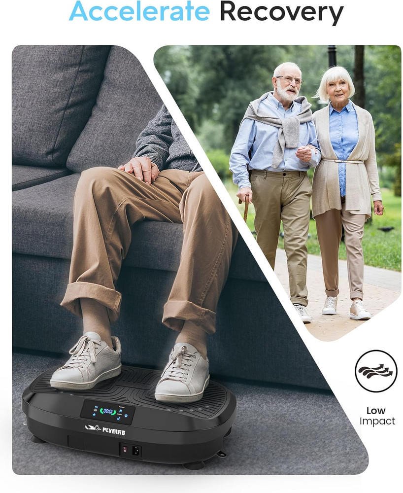 Vibration Plate- 4D & Oscillation Two Types Vibration Platform, Whole Body Worko