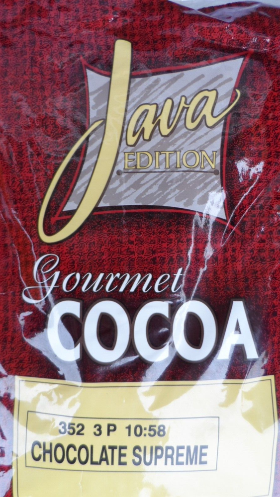 Java Edition Gourmet COCOA Chocolate Supreme 2 Lb