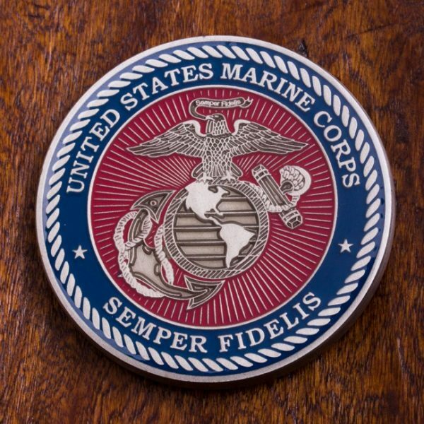Marine Corps Combat Action Coin