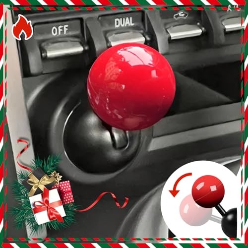 Push Start Joystick, Metal Car Joystick Starter Engine Stop Button Classic Red