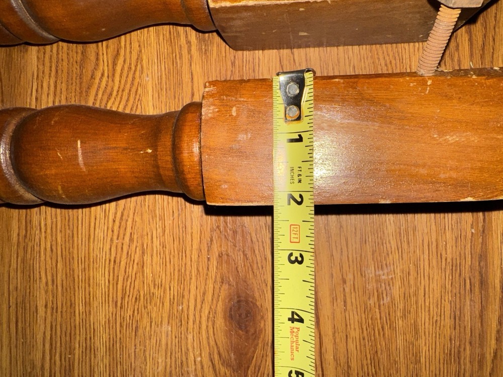 Set 4 Turned 29 1/2" Table Legs Architectural Salvage