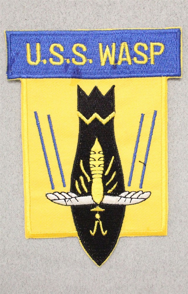 USN Navy patch 877: USS Wasp, CV-7 (modern)