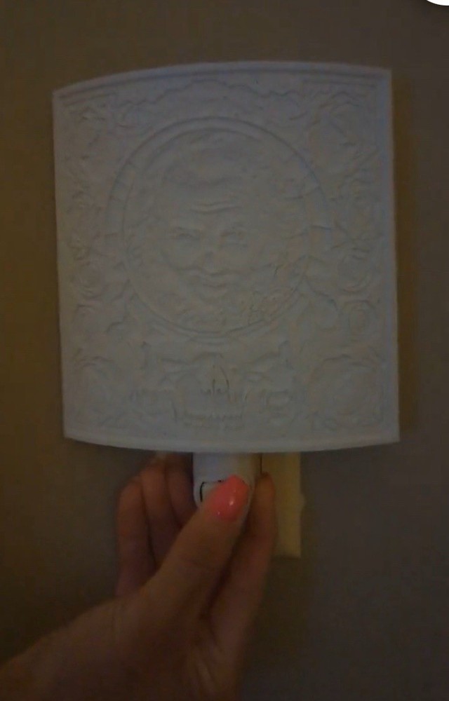 Jerry Garcia inspired wall nightlight