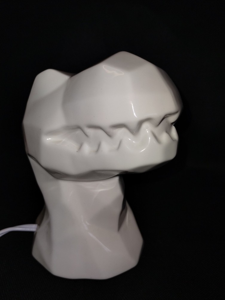 Target Dinosaur White T-Rex head Nightlight / 6" X 5"