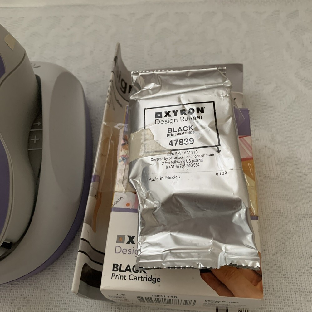 Xyron Design Printer With New Black Ink