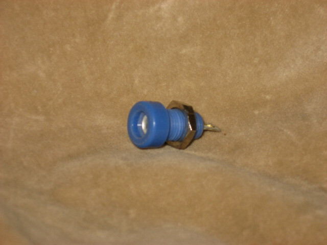 Banana Jack, blue, HH Smith, Panel Mount