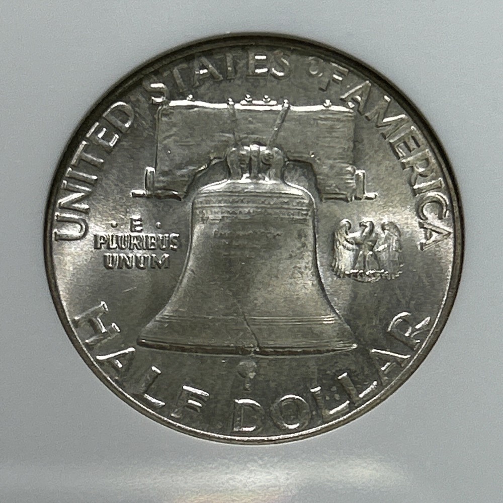 1960 Silver Franklin Half Dollar NGC MS64 Uncirculated