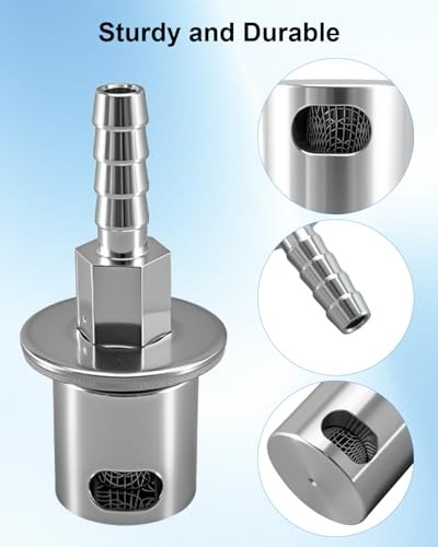 Remote Mount Vent Valve for Fuel Tanks with Mounting Valve Brackets,