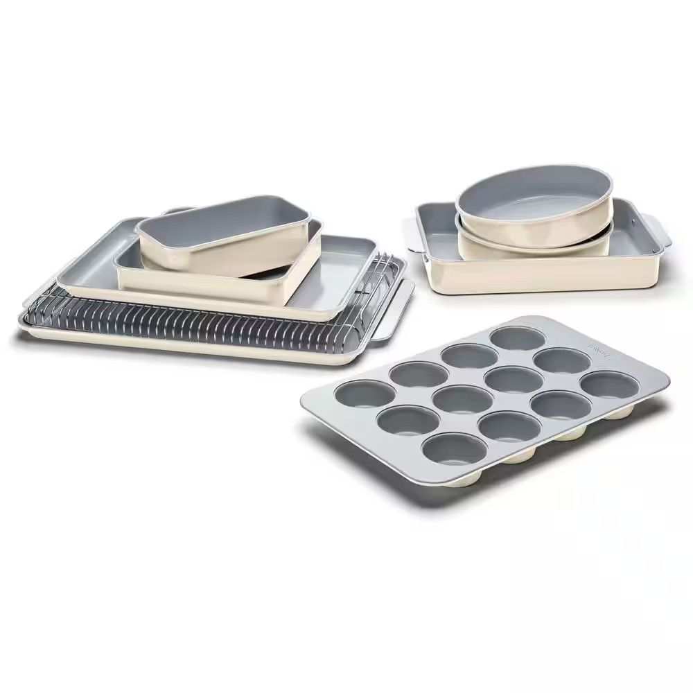 11-Piece Cream Bakeware Set