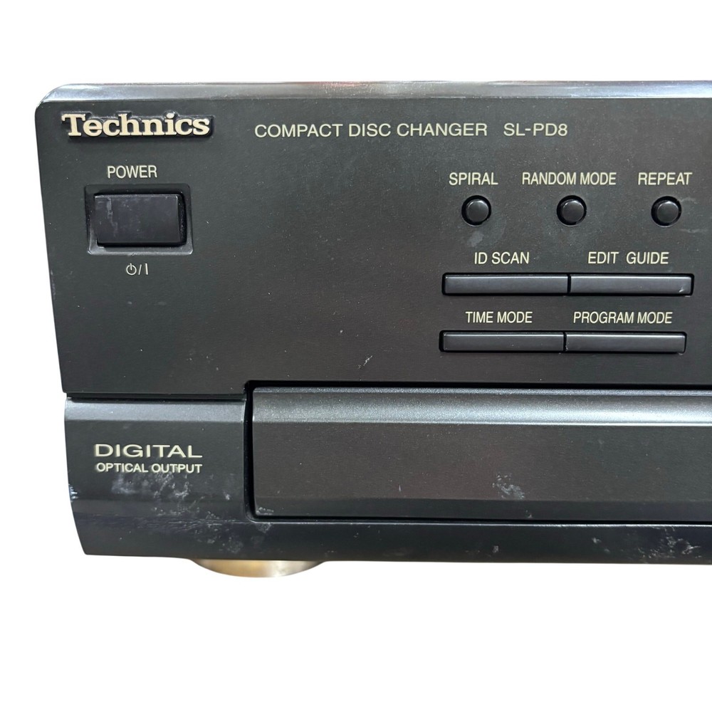 Technics SL-PD8 5 Disc Compact Disc Changer Without Remote Tested And Working