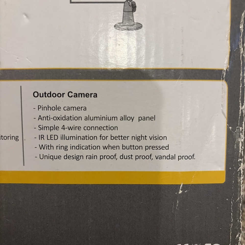 Color Video Door Phone /intercom System Kit