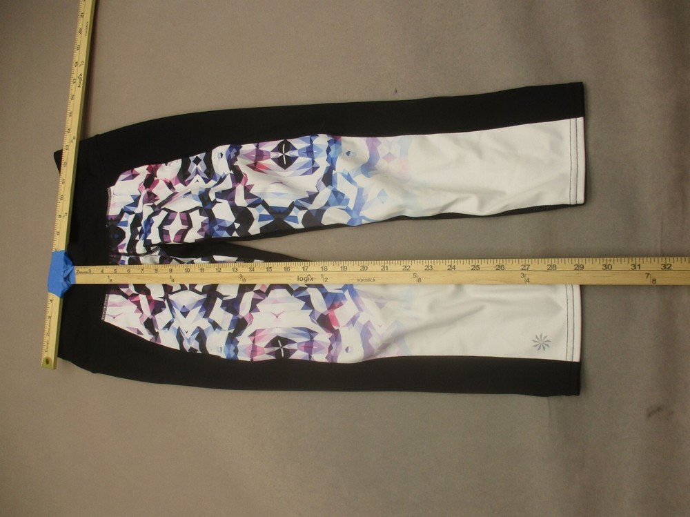 ATHLETA Size S Womens Back Pocket Stretch Pull On Athletic Cropped Leggings 400
