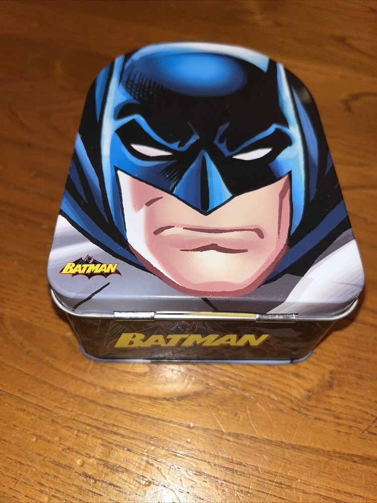DC Comics Batman Mini Tin Container with Handle
