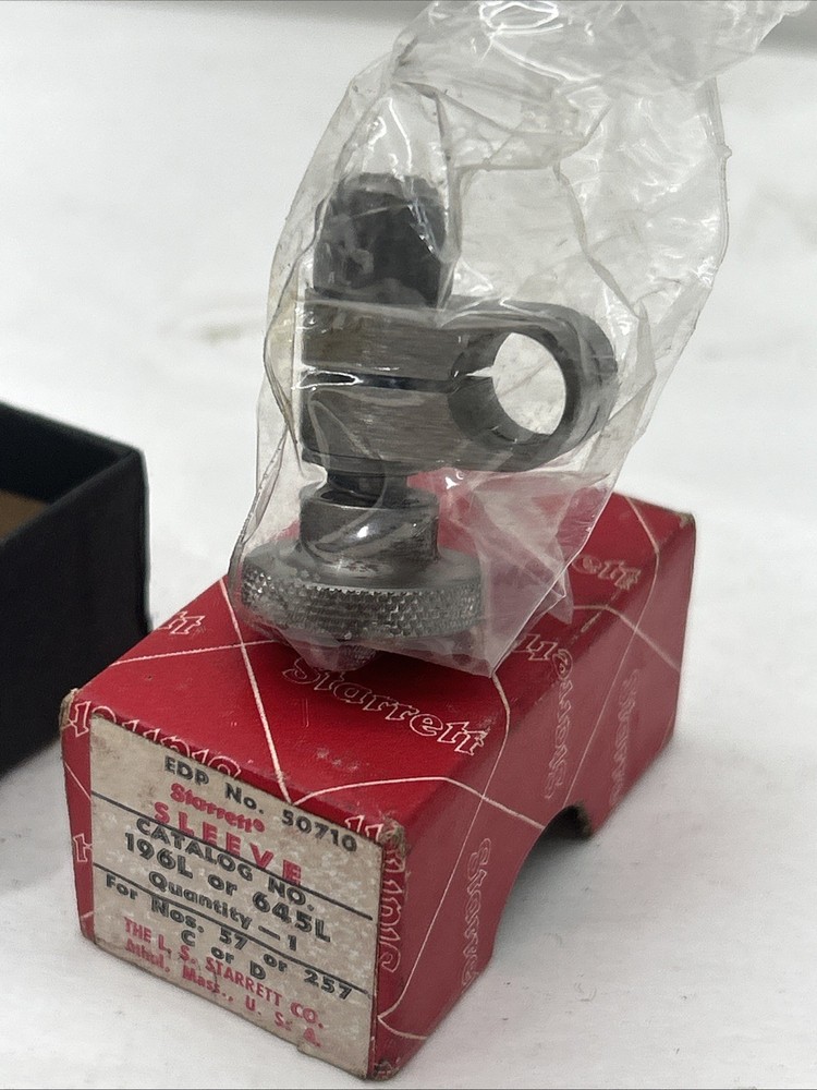 Starrett 196L 645L Dial Indicator Sleeve