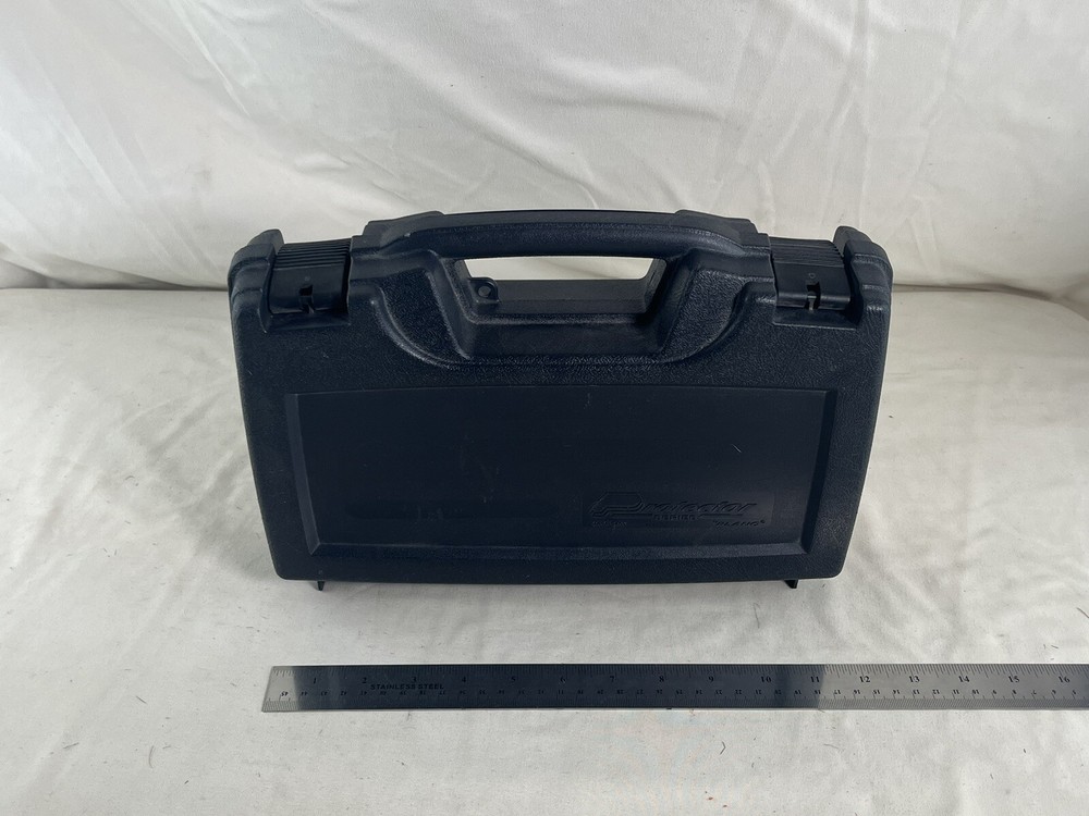 Plano Protector Single Pistol Case, 11"X8", Black 1403