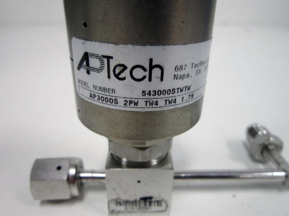 APTECH AP3000S 2PW TW4 TW4 1.75 PNEUMATIC VALVE ASSEMBLY - B
