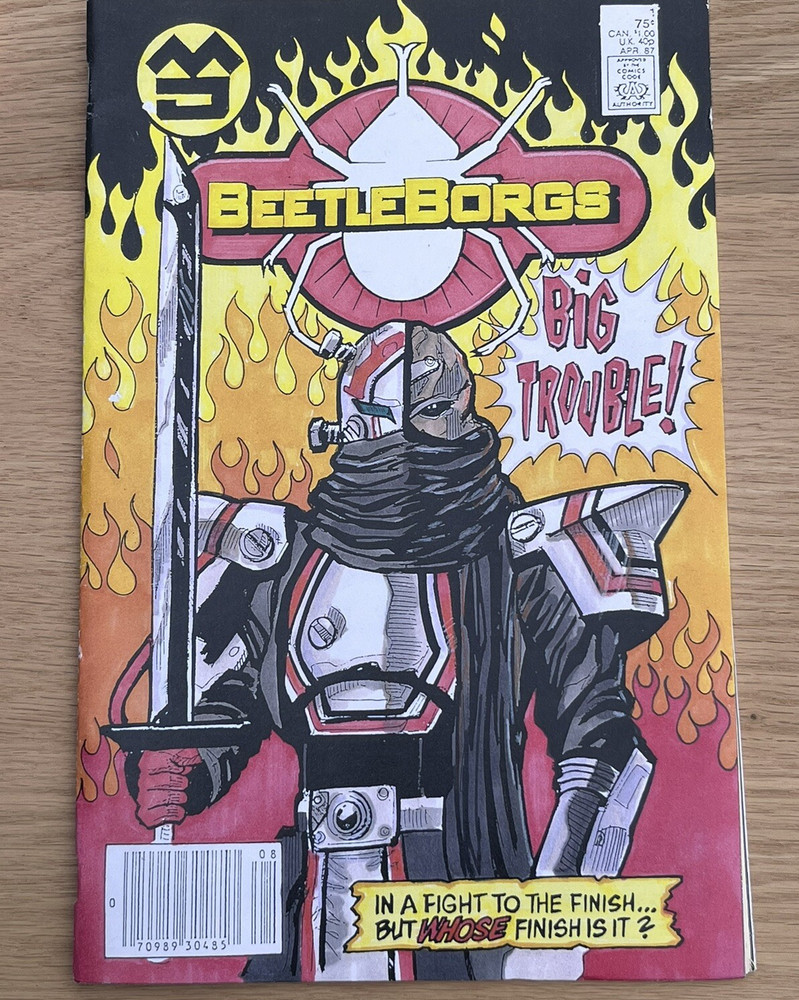 Saban's Beetleborgs Original TV Show Comic Book Prop & Metallix Rising Script
