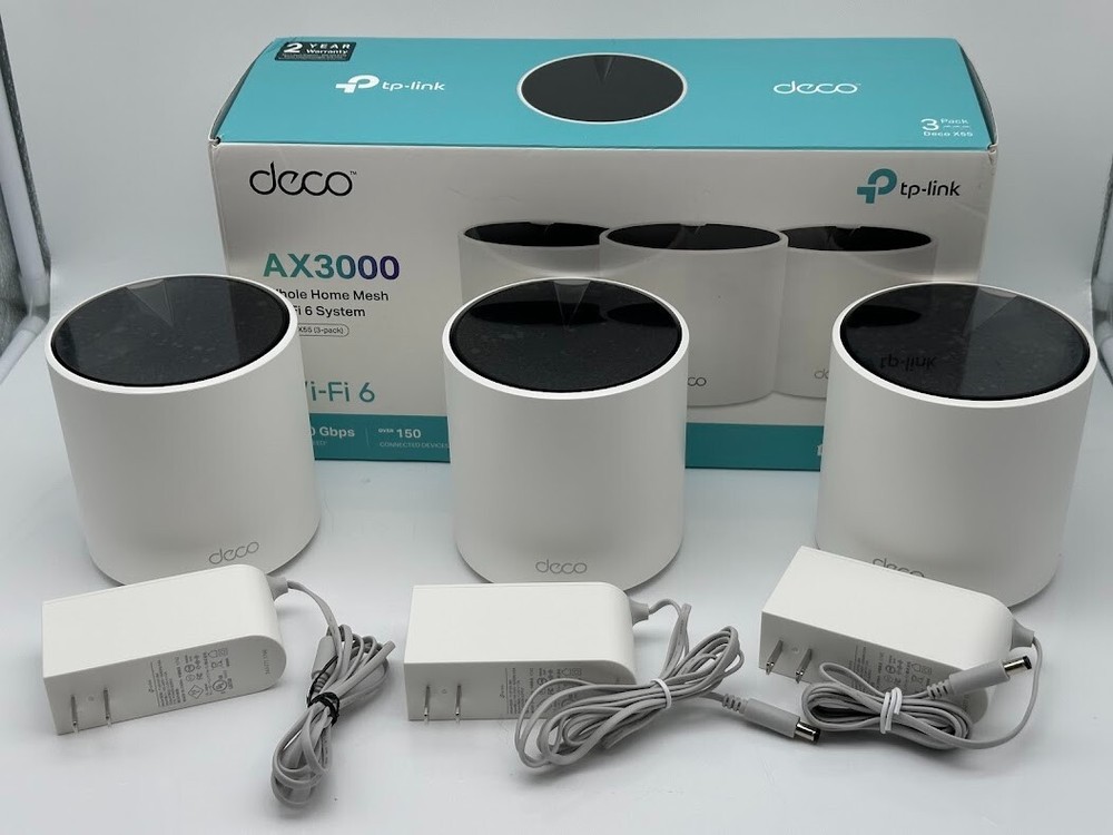 TP-Link Deco AX3000 WiFi 6 Mesh System(Deco X55)