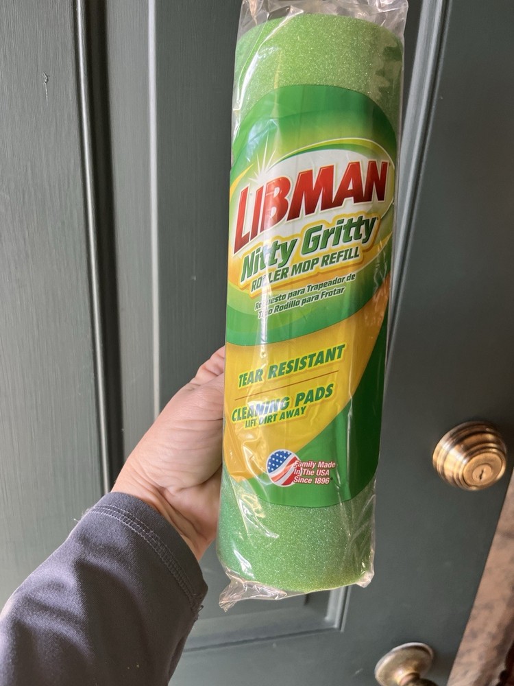 2 Two LIBMAN NITTY GRITTY ROLLER MOP REFILL 02011 NEW