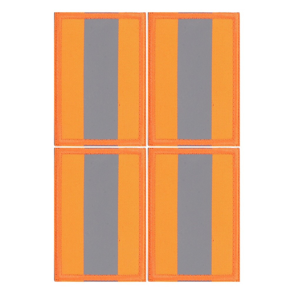 4 Pcs Armband Safety Patch Clothes Reflective Patches