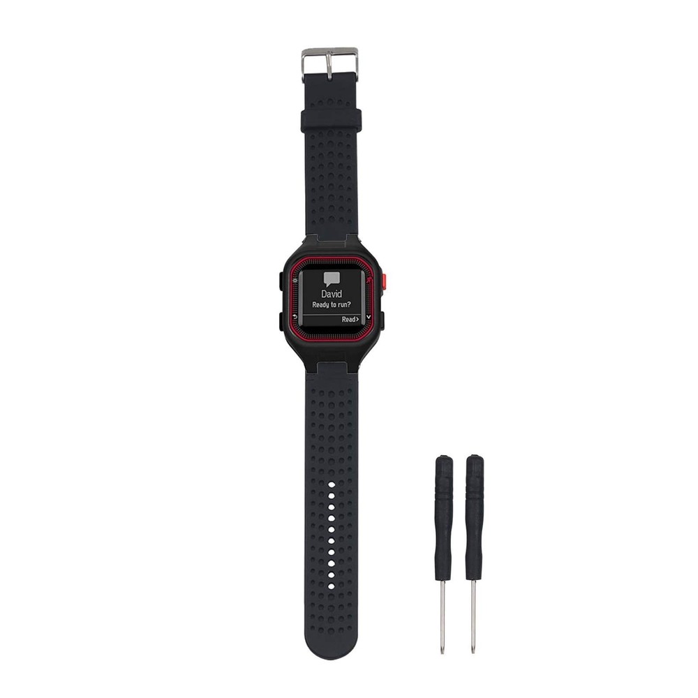 Replacement Band Compatible With Garmin Forerunner 25 Gps Running Watc