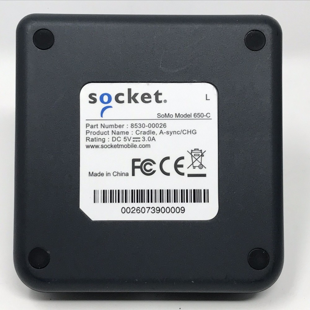Socket 650-C 8530-00026 PDA Docking Station Dock Base Only