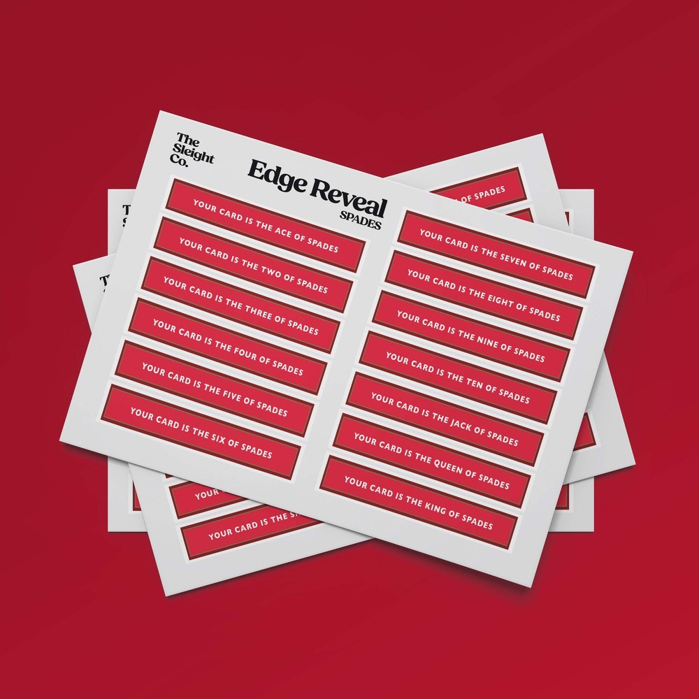 Edge Reveal (Red) by The Sleight Co