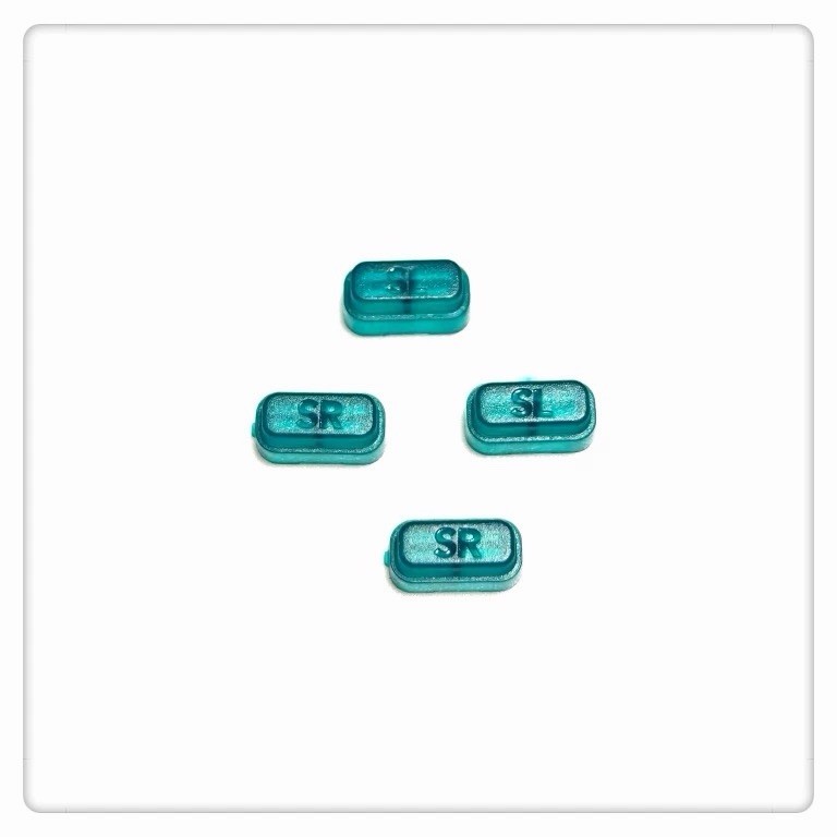 Nintendo Switch Joy Con Prototype OEM Evaluation Shell Replacement - Clear Green