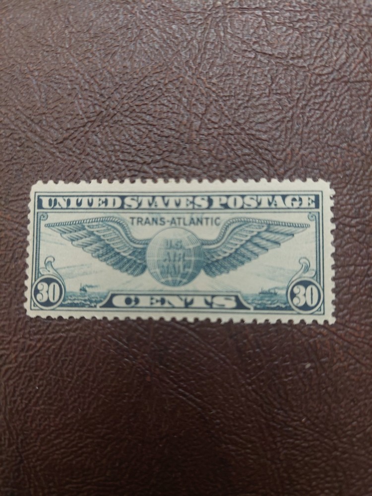 Scott#C24, Airmail 30 Cent Winged Globe, MH, F