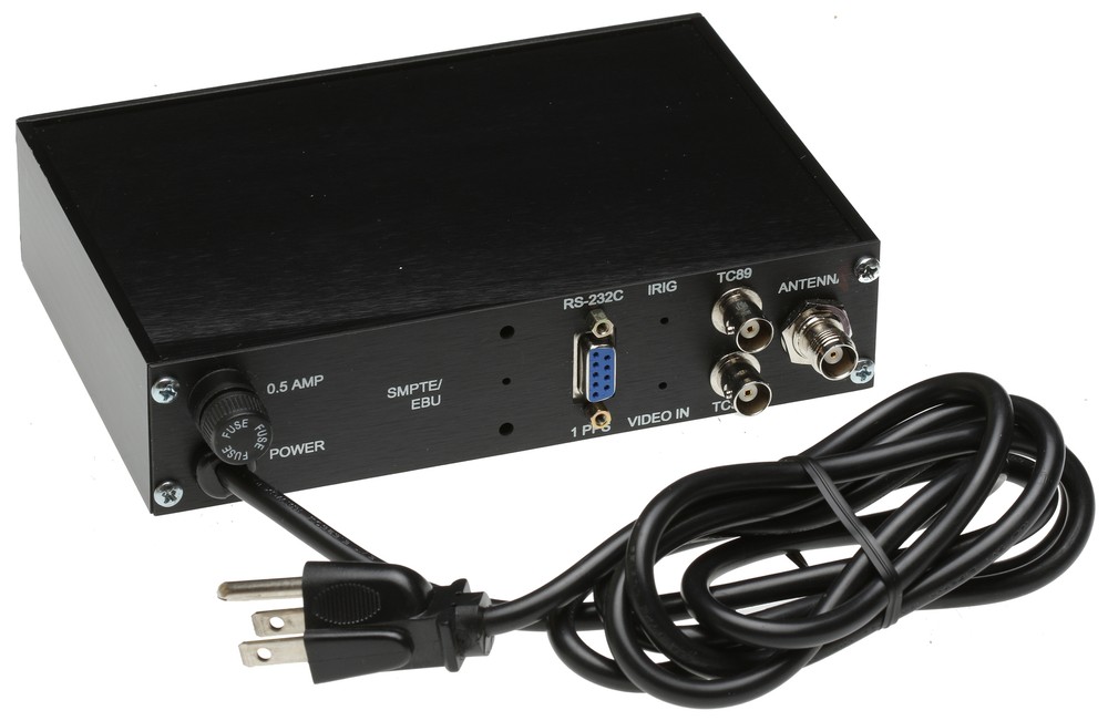 ESE ES-101 GPS SMPTE/EBU TC90 ASCII RS232 Serial Timecode Generator Source Clock